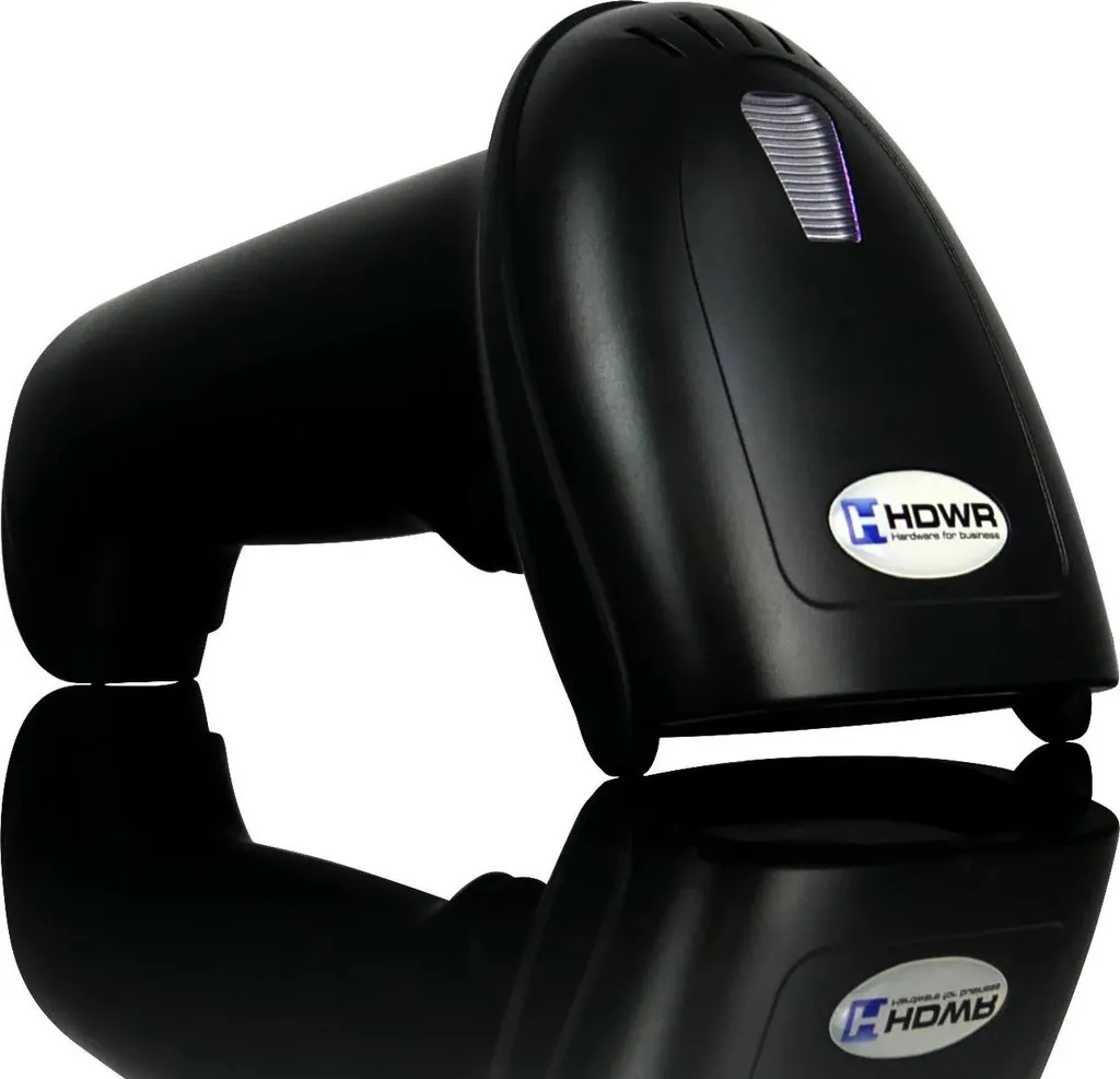 Scanner code barre sans fil HD77 Bluetooth avec longue portée radio