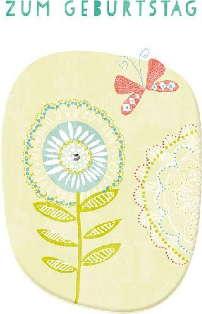 ARTEBENE Karte Geburtstag Blume