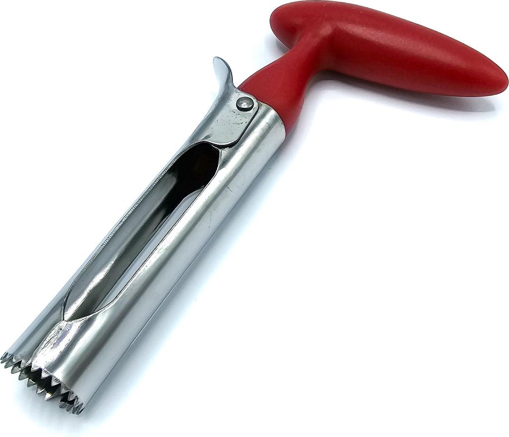 Apfelentkerner - Bohrer - Kernlochentferner - Rot