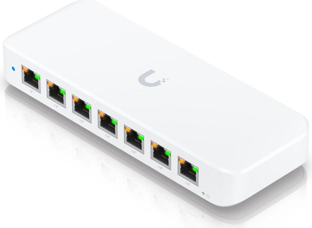 Ubiquiti Switch full managed Layer2 8 Port- 8x GbE- PoE Budget 202W- 7x at- 1x bt - Switch - 16 Gbps