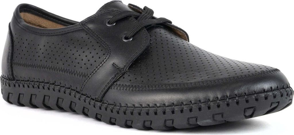La Conte Herren Mokassins LAC6024-25103 Farbe: Schwarz Größe: 46