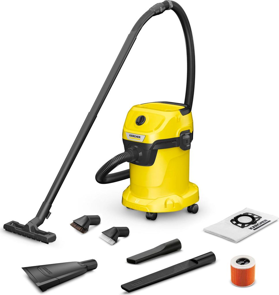 Karcher Kärcher WD 3 V-17/6/20 CAR Dry&wet 1000 W Worek na Zdjęcie produktu 