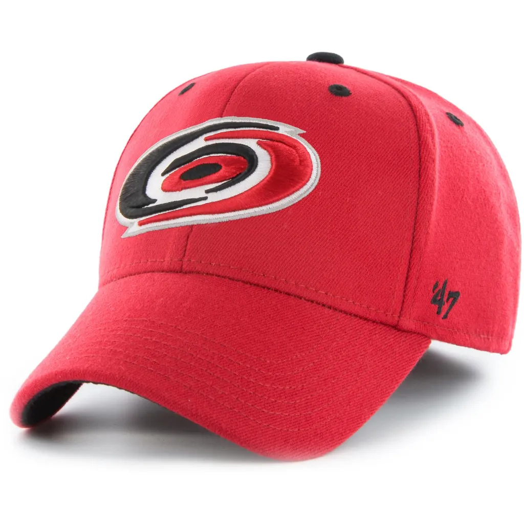 Berretto Stretch 47 Brand KICKOFF Carolina Hurricanes Rosso Sport