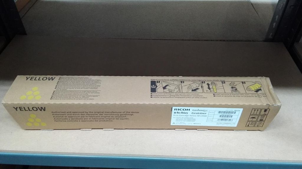 Ricoh 842256, 19000 Seiten, Gelb, 1 Stück(e) Produktbild 