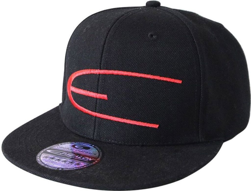Epsealon Snapback Kappe Schwarz Schwarz One Size