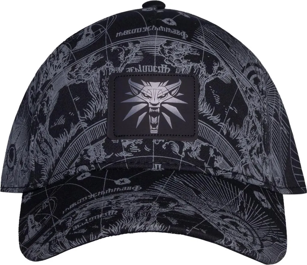 Casquette The Witcher Motif Astral Map avec Broderie Relief de Qualité