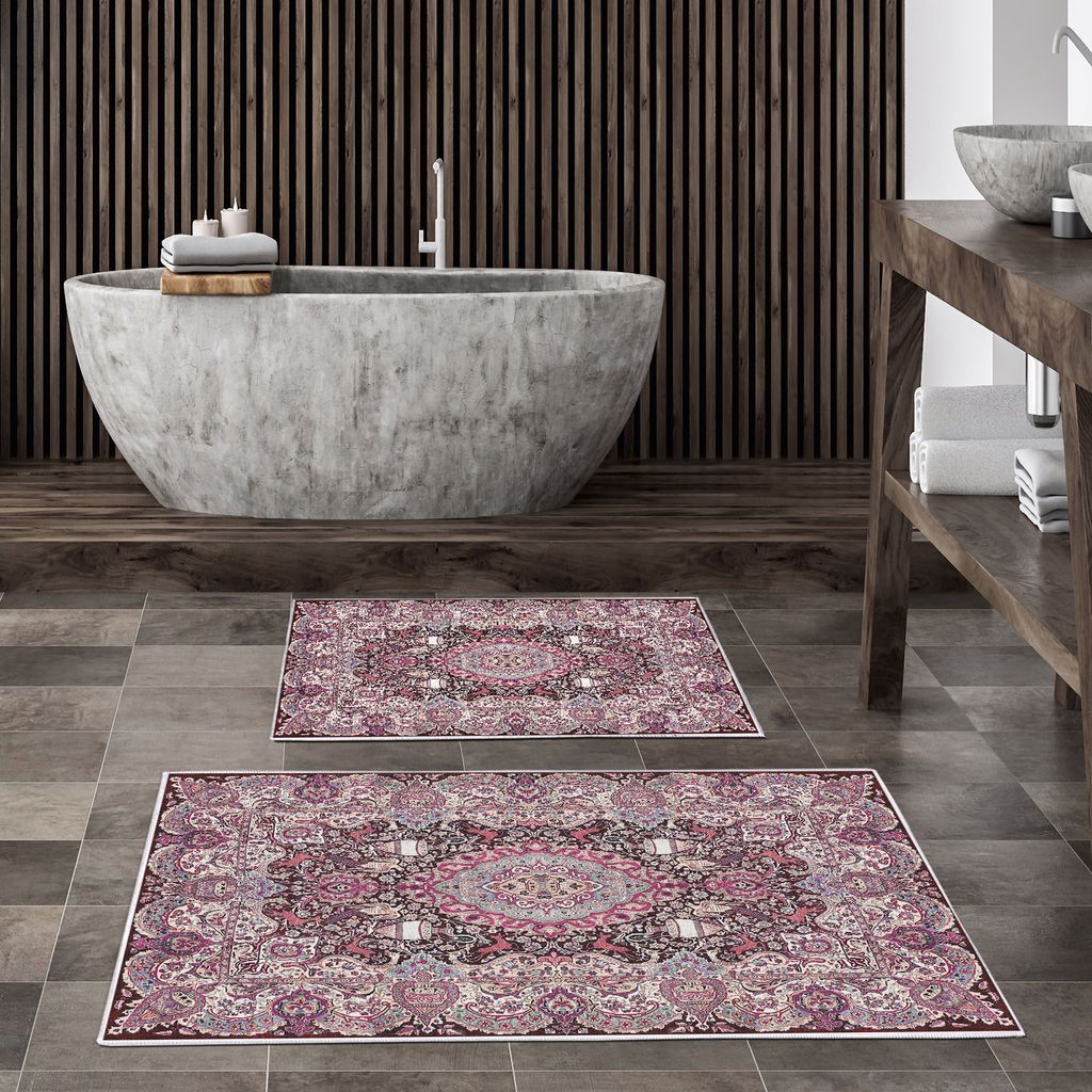 Mijolnir, Kt436 V2, Badematten, Mehrfarbig, Polyester, 60 x 100 cm