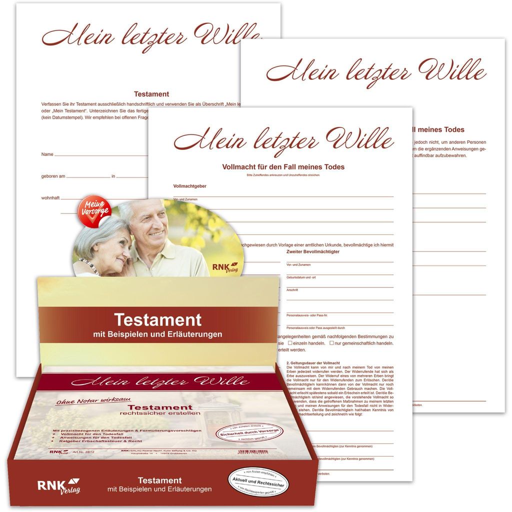 RNK Testament 220x162mm 4002871281201 Produktbild 