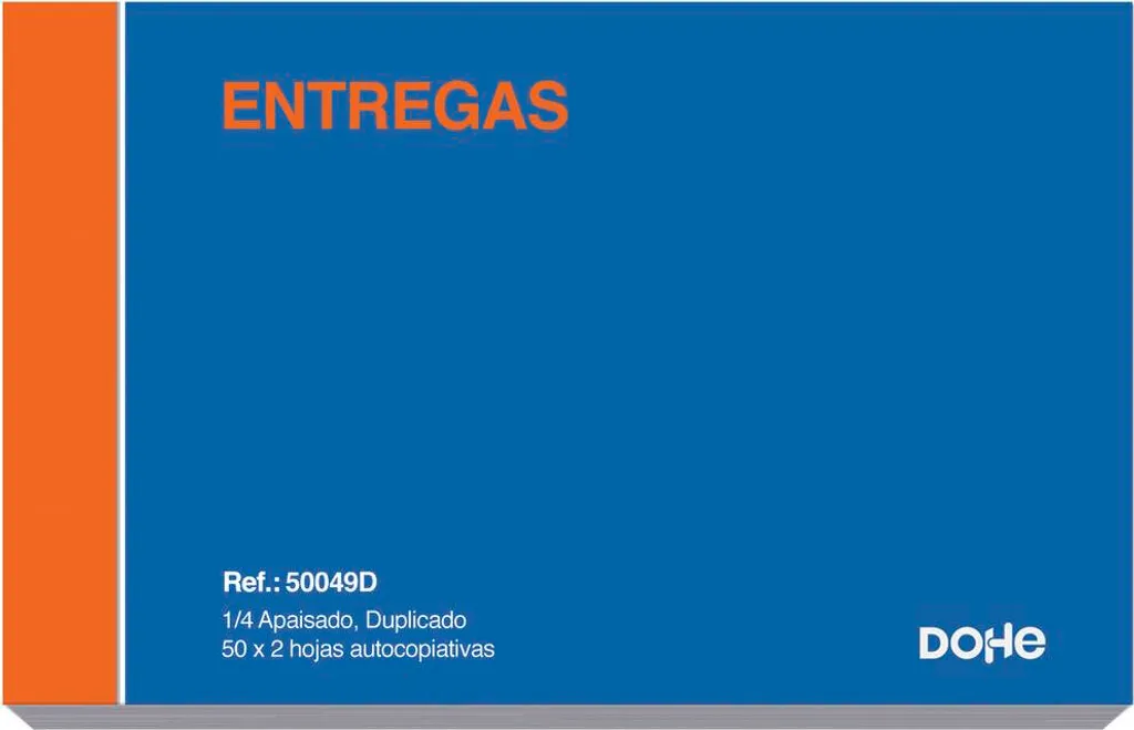 Carnet de bons de livraison DOHE 50049D format 1/4 - Pack de 10 ex