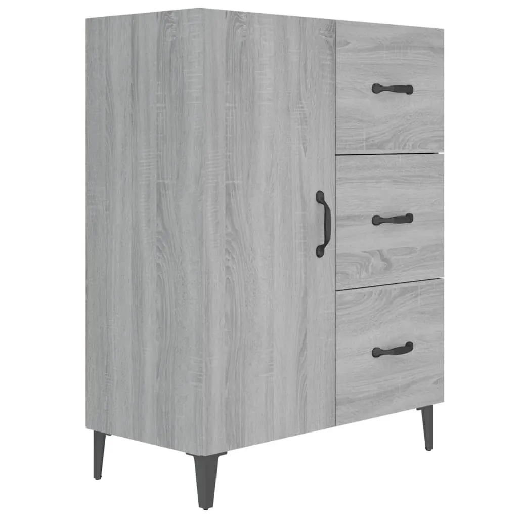 Credenza SYFAX™ Grigio Sonoma 69,5x34x90 cm | Mobile in Multistrato