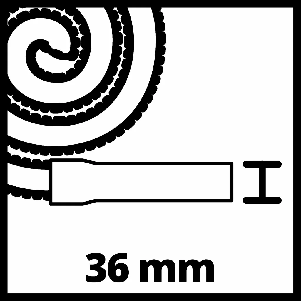 Flexible et accessoires Einhell pour aspirer les zones hautes et étroites