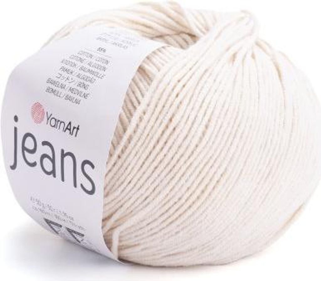 Yarn Art Jeans 05 Cream Strickgarn Produktbild 