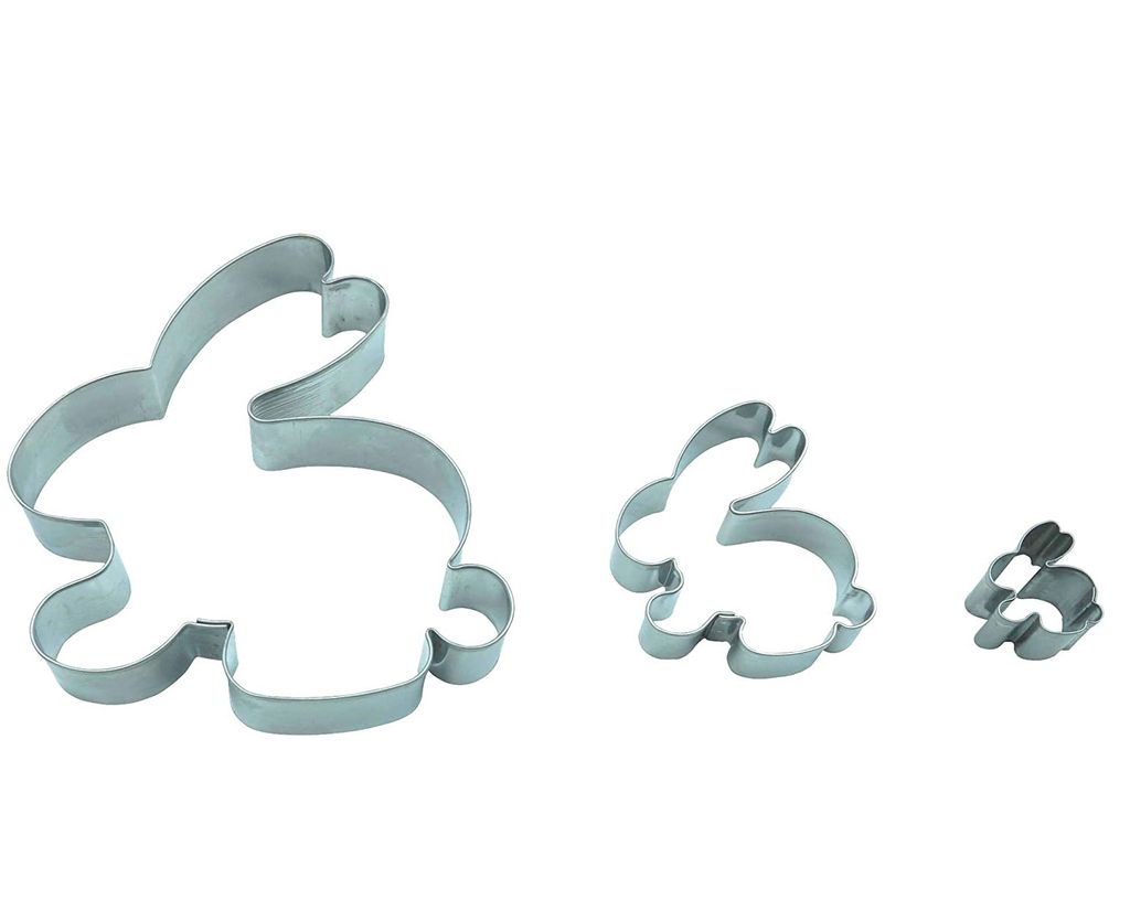Neustanlo Formina Hase 3er Set Ostern /9,5 cm/ 5,5 cm/ 2,3 Produktbild 
