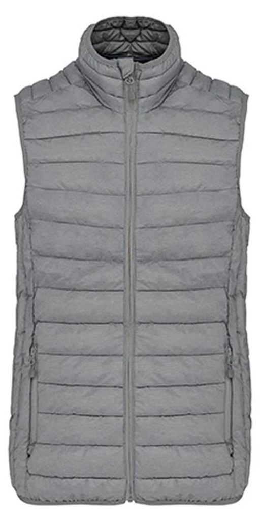Kariban Damen Leichter Daunen Bodywarmer PC3527 (S) (Silber meliert)