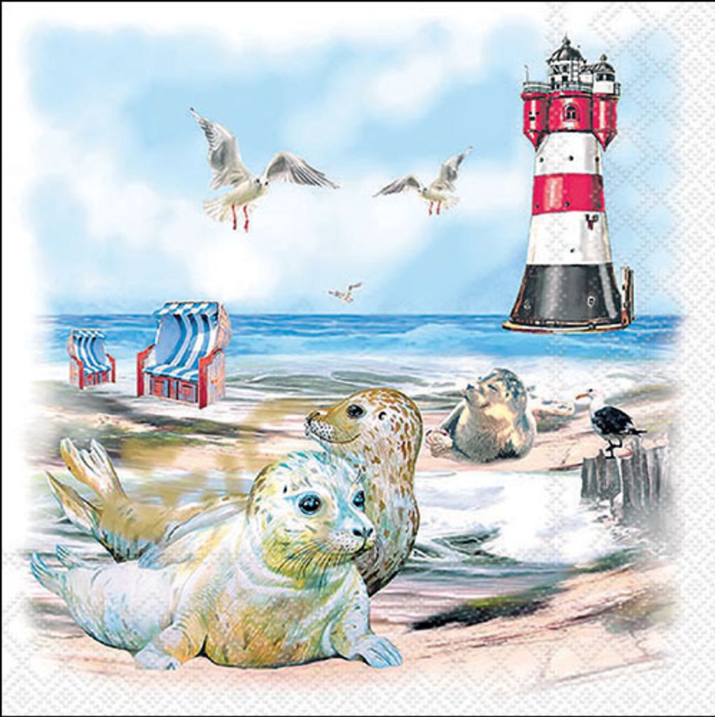 Servietten Lunch – Napkin Lunch – Format: 33 x 33 cm – 3-lagig – 20