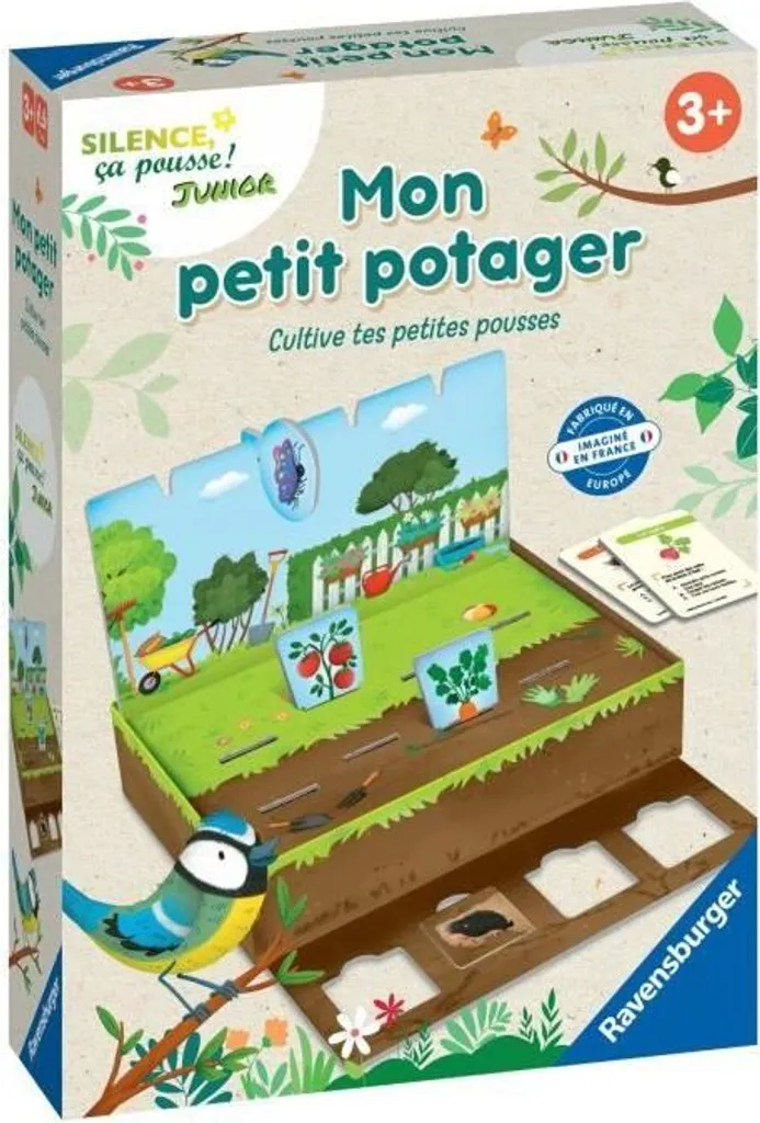 Potager éducatif Silence it Grows Junior - Système de pousse rapide