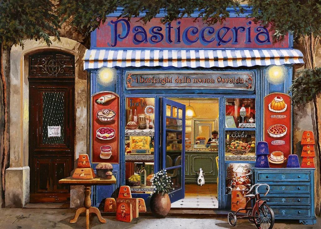 Alipson Puzzle Puzzle The Pastry Shop - 1000 Teile Puzzlespiel