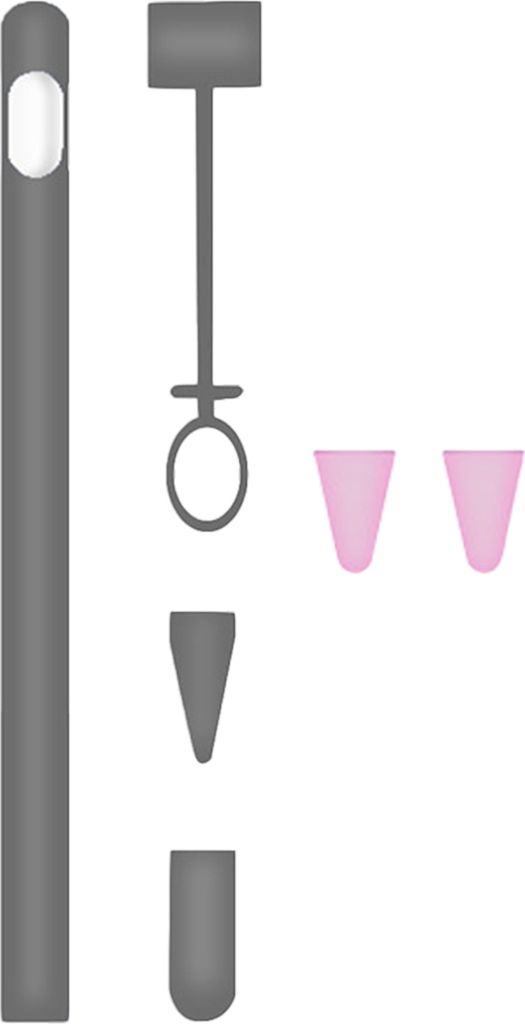 Anti-Falling-Tablet-Bildschirm-Schreiben von Stiftschützer für Apple Pencil 1-Grau