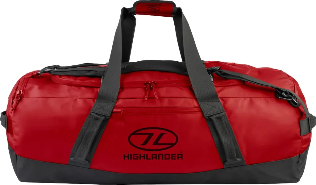 Zaino-Borsone Highlander Hauler 120L Rosso - Ultra Resistente