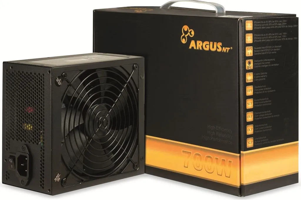 Alimentatore 700W Inter-Tech 88882182 Argus GPS-700 Gold Efficienza - 3