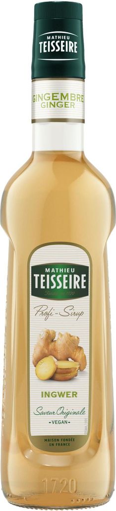 Mathieu Teisseire Getränke-Sirup Ingwer 0,7L (1er Pack)