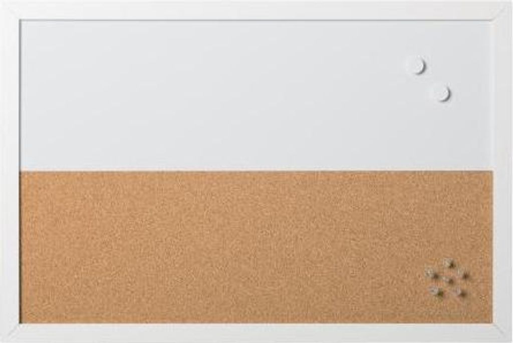 Bi-Office MX03106668 Whiteboard 600 x 400 mm Lacquered steel/Cork Magnetisch