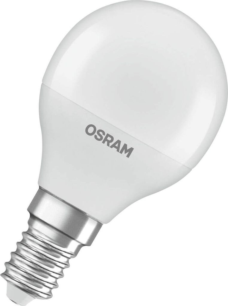Osram LED Tropfen 4,9W = 40W E14 matt 470lm warmweiß 2700K Produktbild 