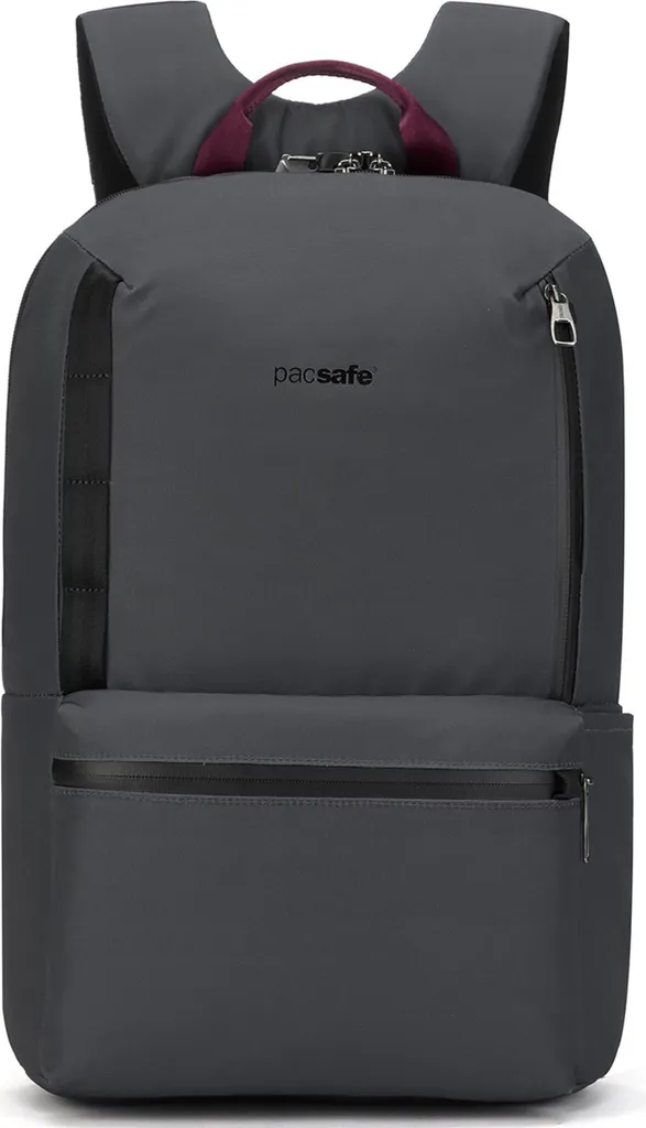 Pacsafe Metrosafe X 20L Zaino Riciclato Antifurto Grigio Slate Laptop