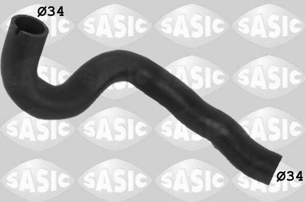 SASIC Kühlerschlauch Wasserschlauch für OPEL Astra H Caravan (A04) 3406353