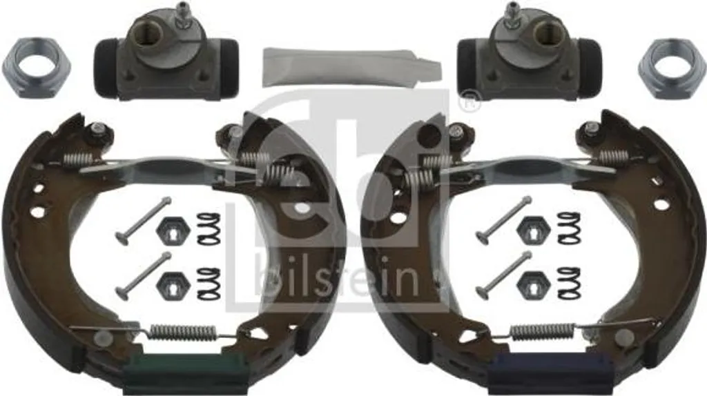 Kit mâchoires de frein arrière tambour FEBI 37484 pour Peugeot 106 Saxo