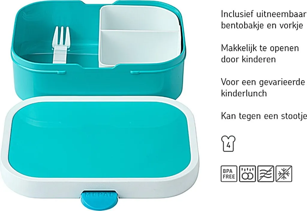 Regalo Scuola: Mepal Campus Lunchbox Disney Princess Verde Rosa - 8