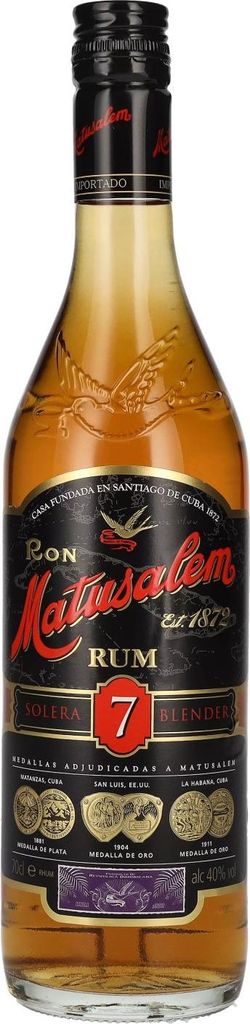 Ron Matusalem 7 Solera Blender Rum 40% Vol. 0,7l Image du produit 