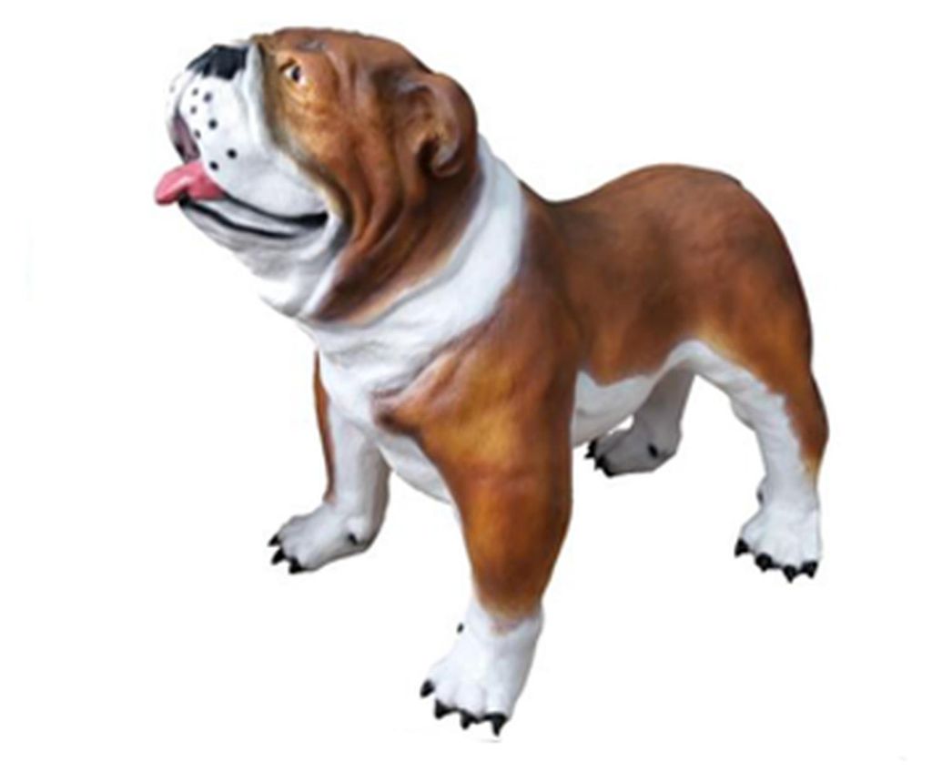 Moderne Skulptur Abstrakte Dekoration Figur Statuen Deko Hund Neu 90 cm Statue