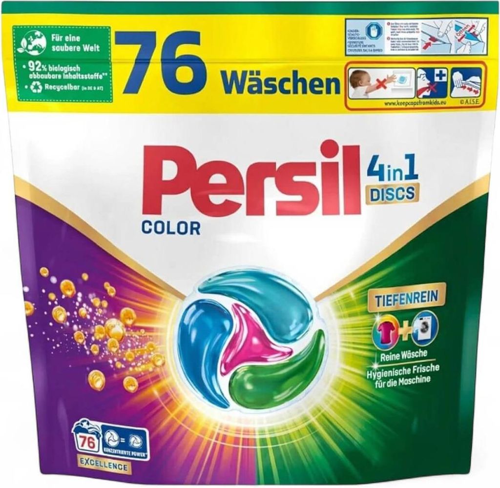 PERSIL Colorwaschmittel 4 in1 Discs Color 76WL Produktbild 