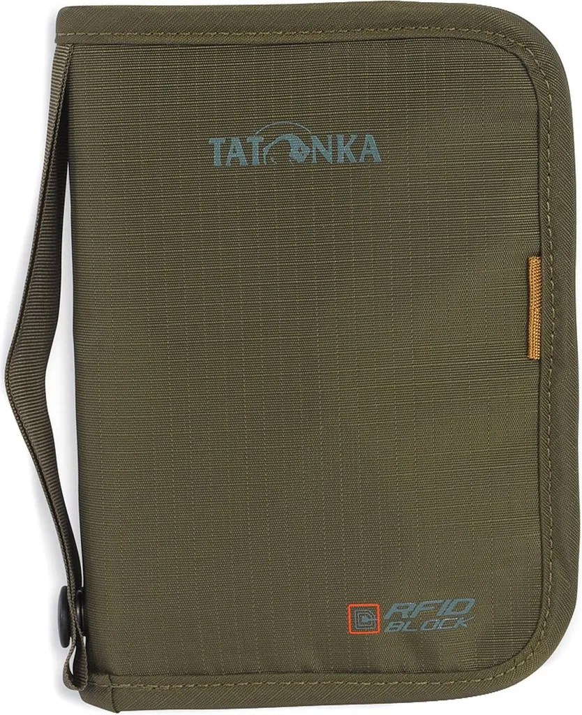 TATONKA portafoglio Travel Zip RFID Block Olive verde