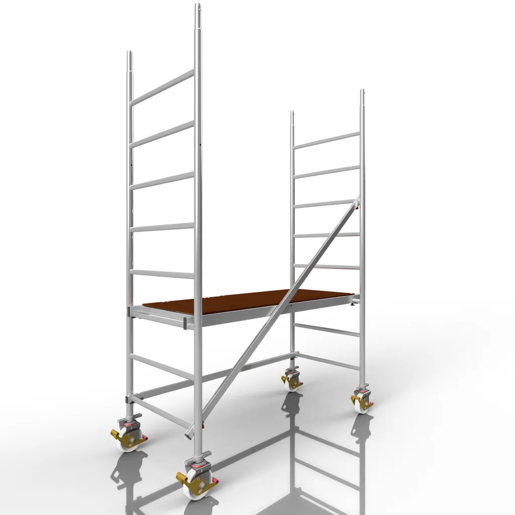 Echafaudage Roulant Professionnel Rollfix 2.0 300 pour Façade et Toiture