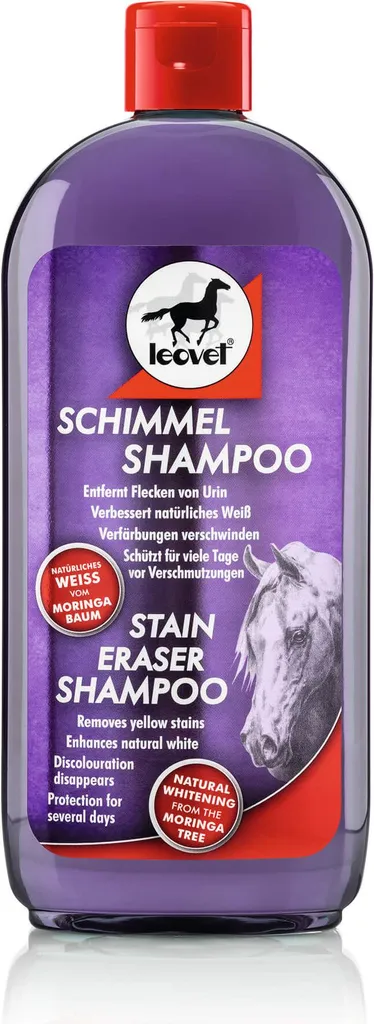 Leovet Milton White Shampoo 500ml - Shampoo Cavalli Grigi e Bianchi