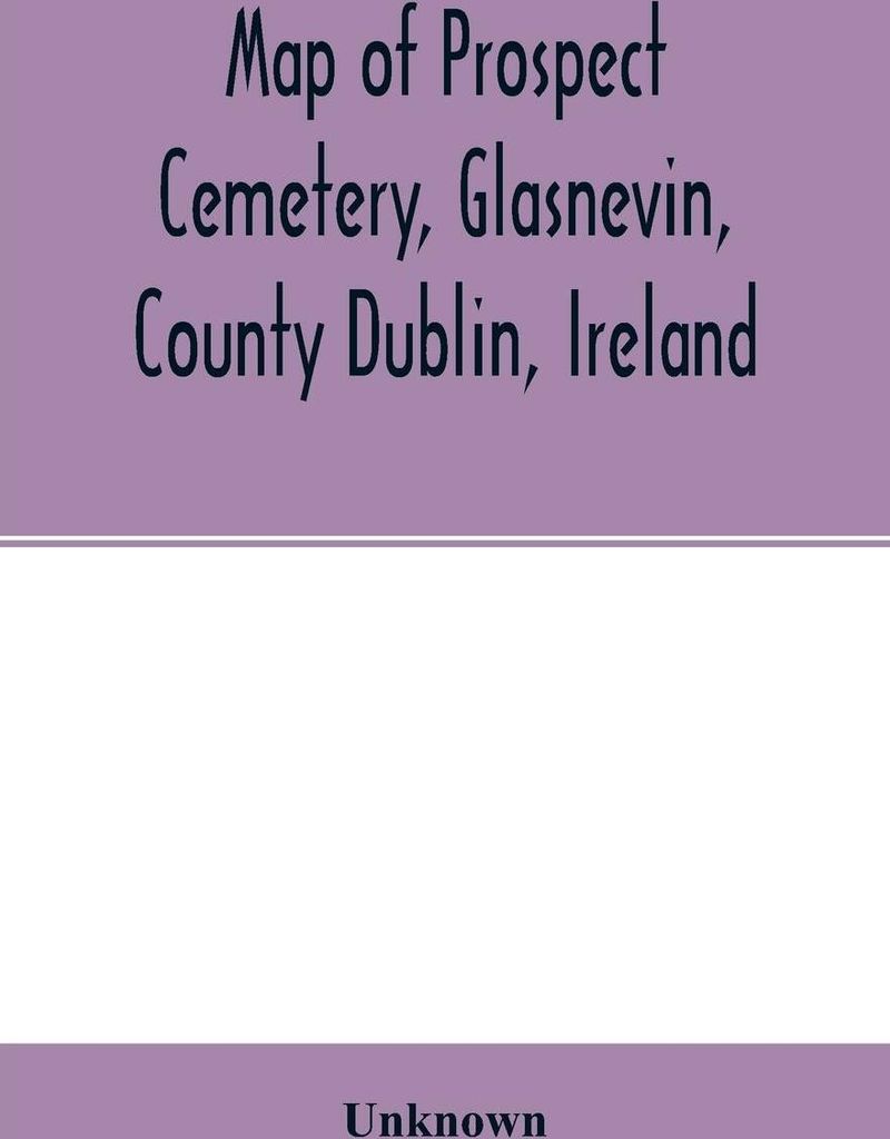 Map of Prospect Cemetery, Glasnevin, County Dublin, Ireland