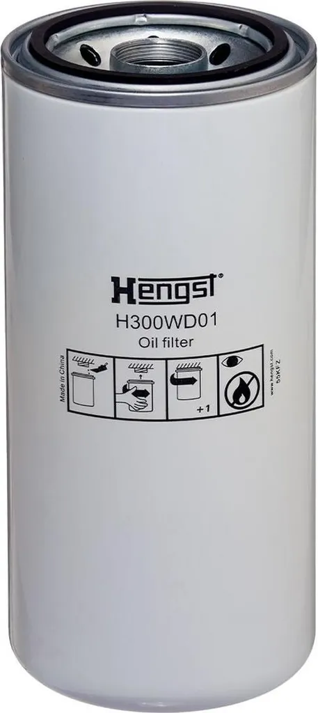 Filtre à huile anti-fuite HENGST Ø 135 mm pour camion FODEN TRUCKS ALPHA