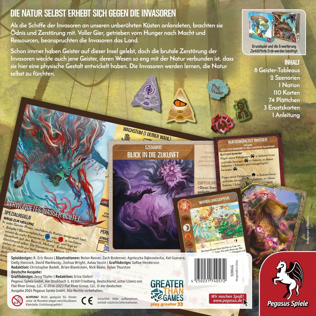 Spirit Island: Natur Erwacht [Erweiterung] Produktbild 2