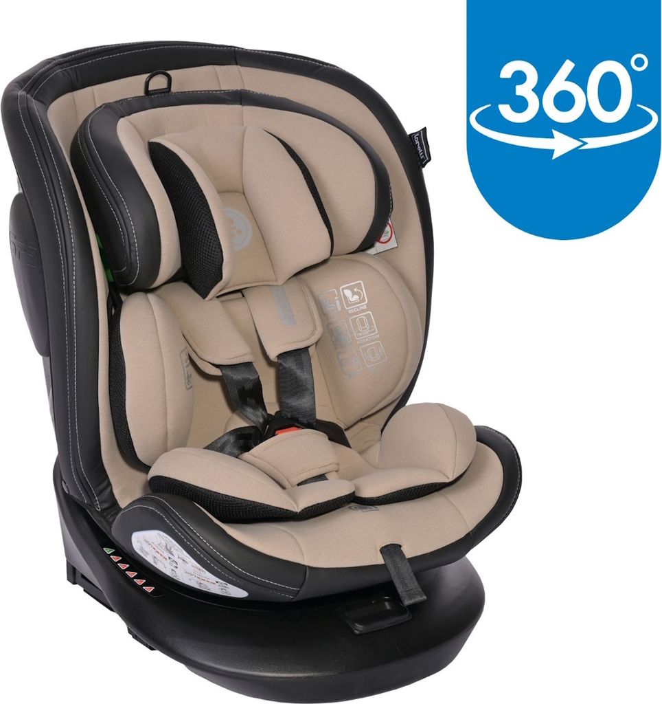 Lorelli Aviator Beige 40-150 cm 360° i-Size Autositz Produktbild 