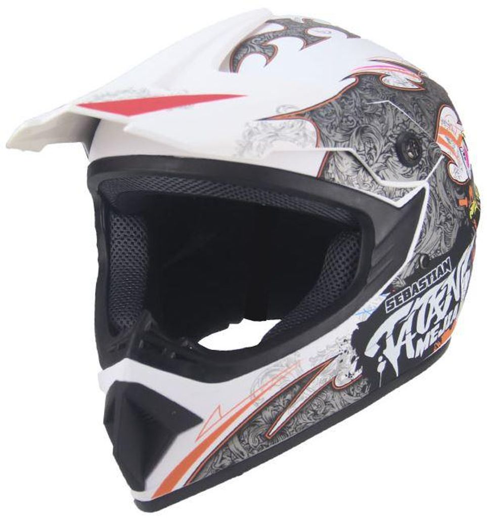 Crosshelm Helm Kinderhelm Motorradhelm Motocross Quad Mejia Produktbild 
