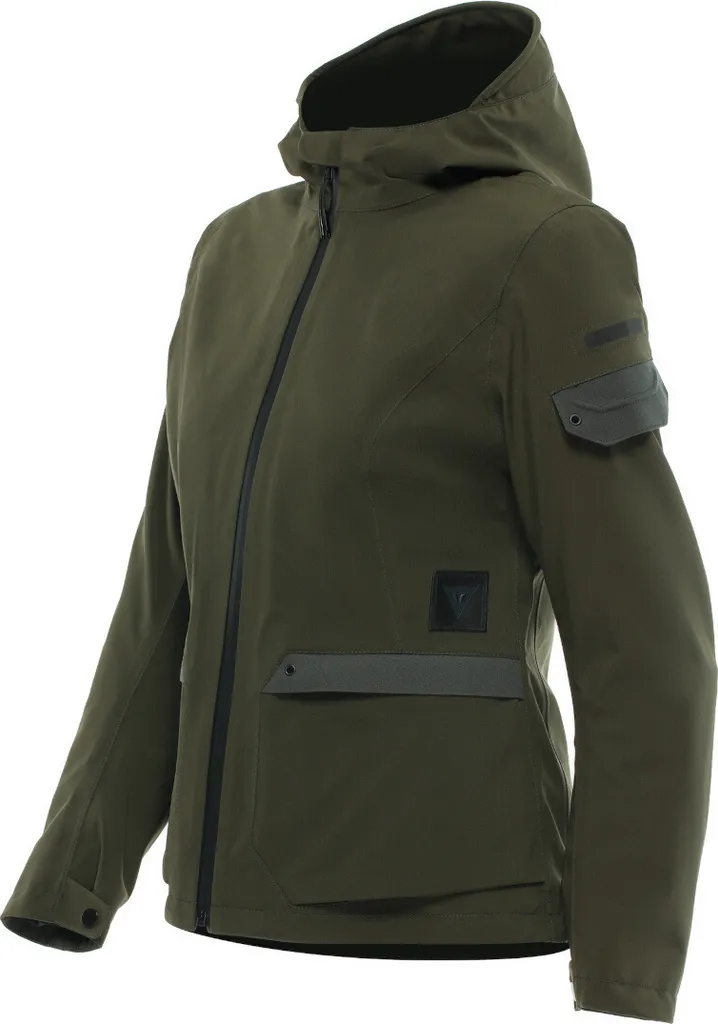 Veste Moto Urbaine Dainese Centrale Absøluteshell Pro Vert 44 Femme