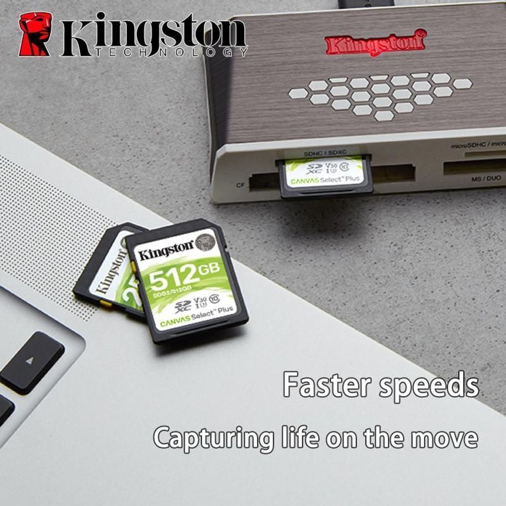 Kingston SDXC Canvas Select Plus C10 UHS-I U3 V30, 128GB Produktbild 10