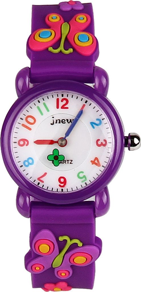 Kinder Uhr, Armbanduhr für Kinder Jungen und Mädchen, wasserdichte Analog Quarzuhr, 3D Cute Cartoon Uhr, Digitale Kinderuhr, Teaching Handgelenk ...