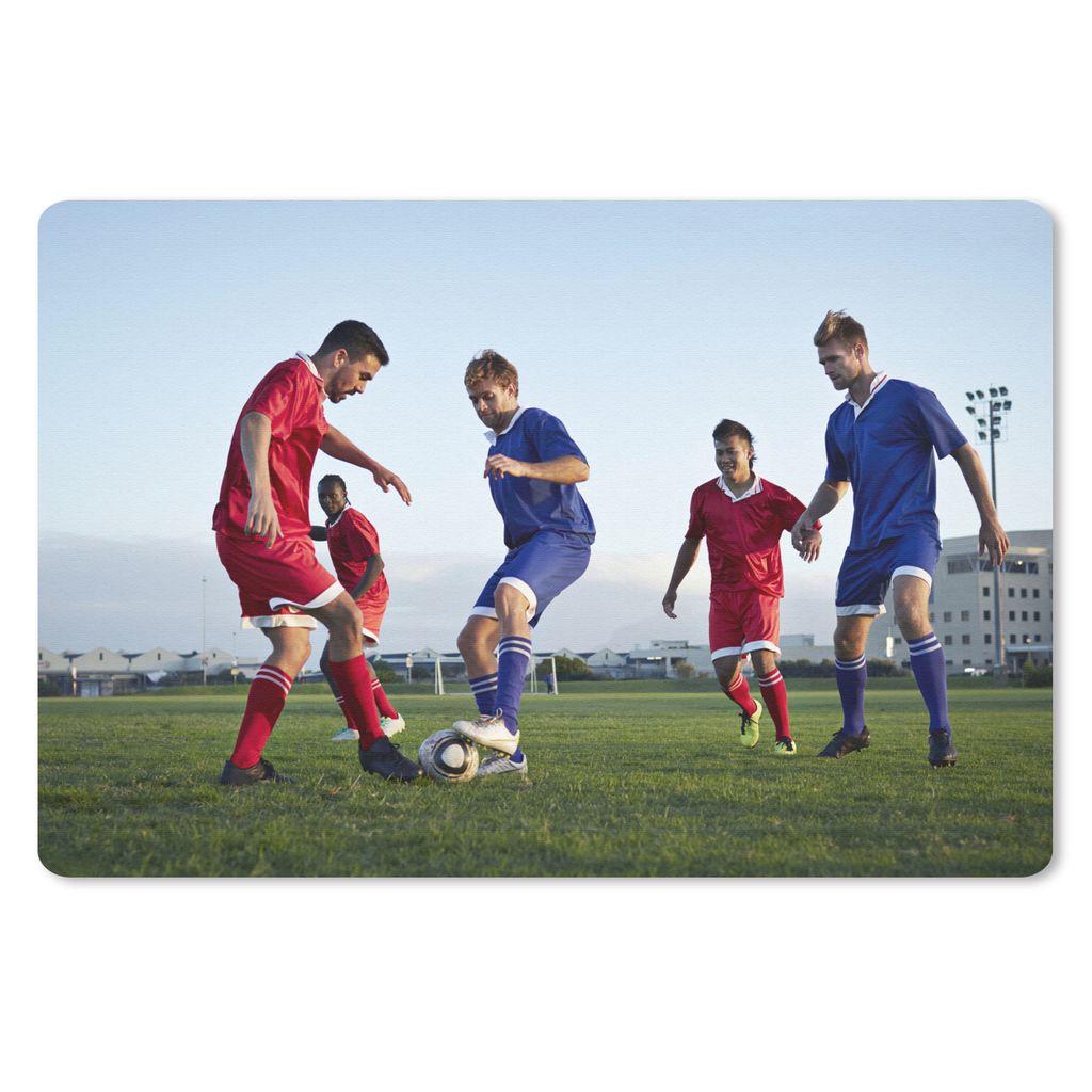 MuchoWow Mauspad Mousepad Fußballspiel 27x18 cm - Mousepads - Maus Mat - Pad - Mausunterlage - Büroartikel - Desk Matten