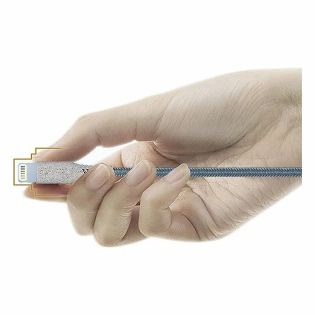 Cavo USB per iPad/iPhone KSIX Bianco - 2