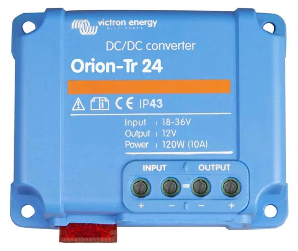 Orion-Tr 24/12-20A Victron Energy : Convertisseur DC-DC Haute Efficacité