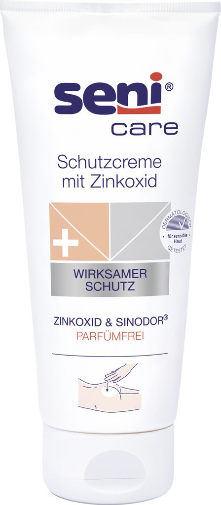 Seni care Hautschutzcreme mit Zinkoxid parfümfrei 200 ml