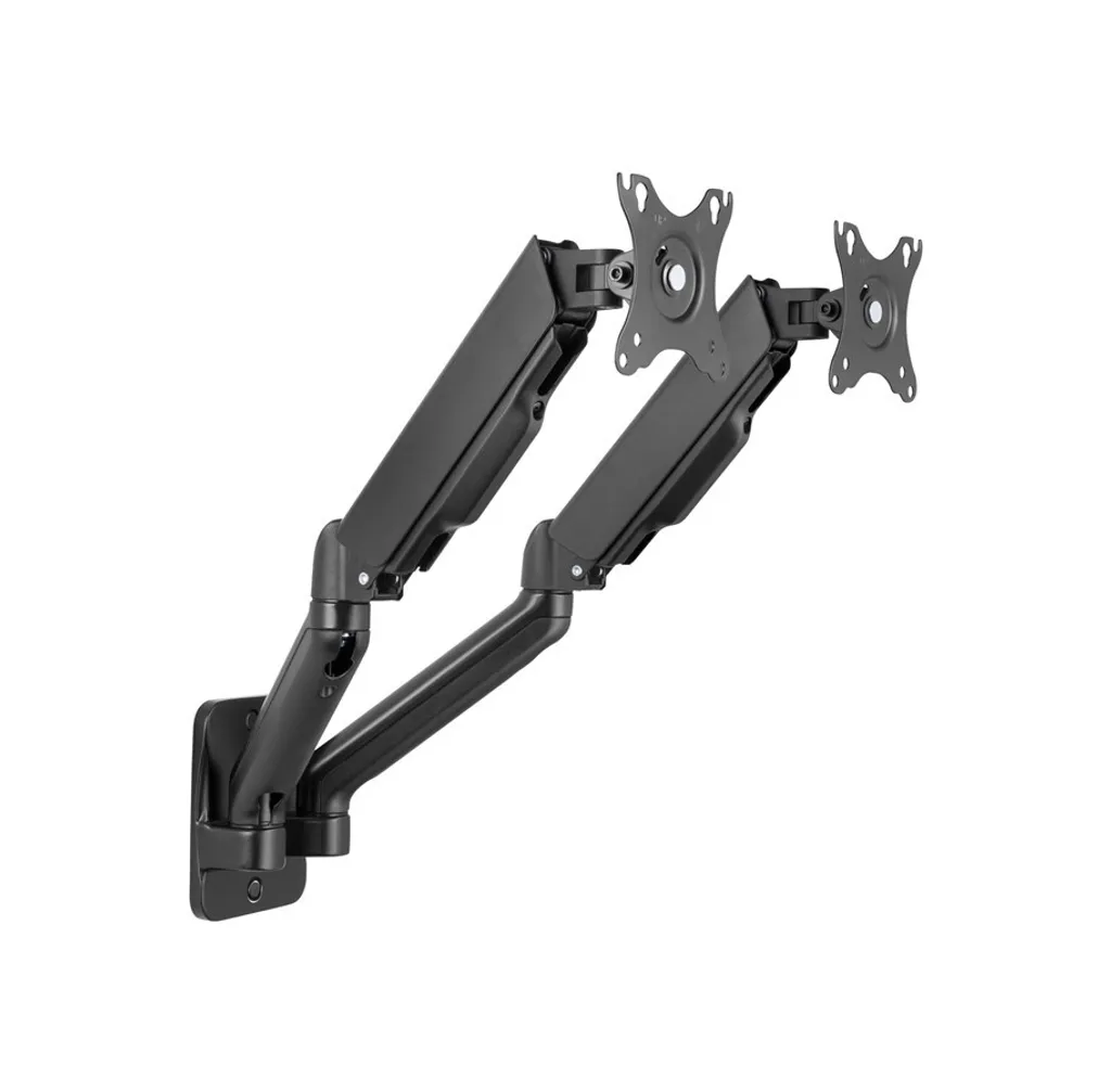 Recensione e Prezzo Deltaco ARM-0361: Supporto Parete 2 Monitor